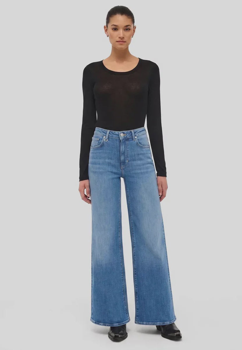 Eva Wide Elation Indigo