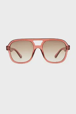 Le Spec Aire Whirlpool Sunglasses/ Peach Quartz