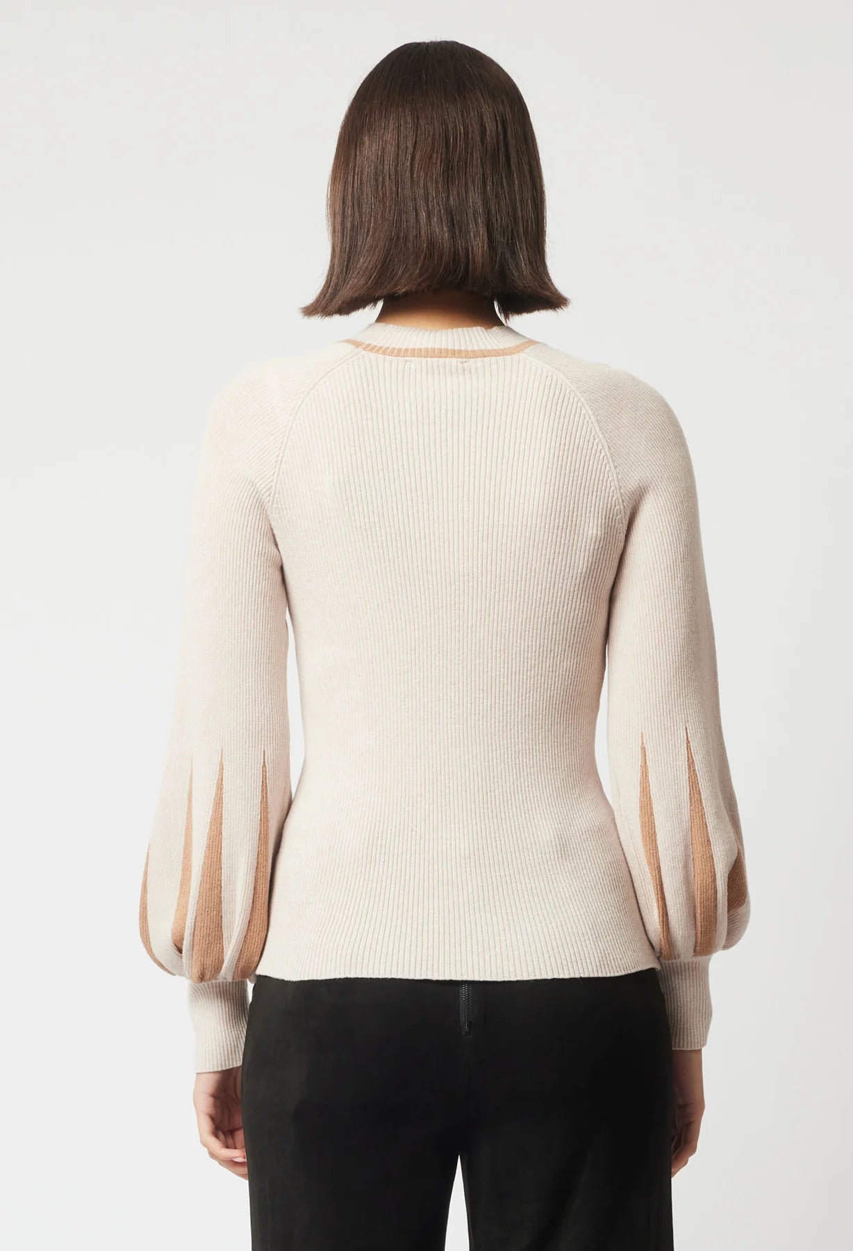 Once Was Meridian Merino Cotton Blend Long Sleeve Bamboo