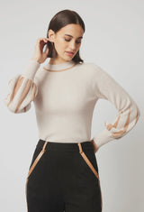 Once Was Meridian Merino Cotton Blend Long Sleeve Bamboo