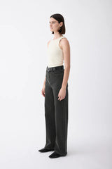 Ellie High Wide Jean  Courage
