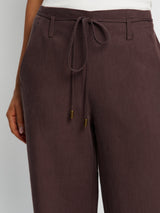 Nyah Wide Leg Pant Plum