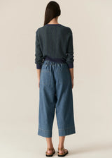 Carsen Crop Pants Light Wash