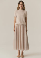 Pax Lurex Tee Pink