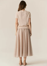 Pax Lurex Tee Pink