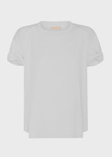 Zone Cap Tee White