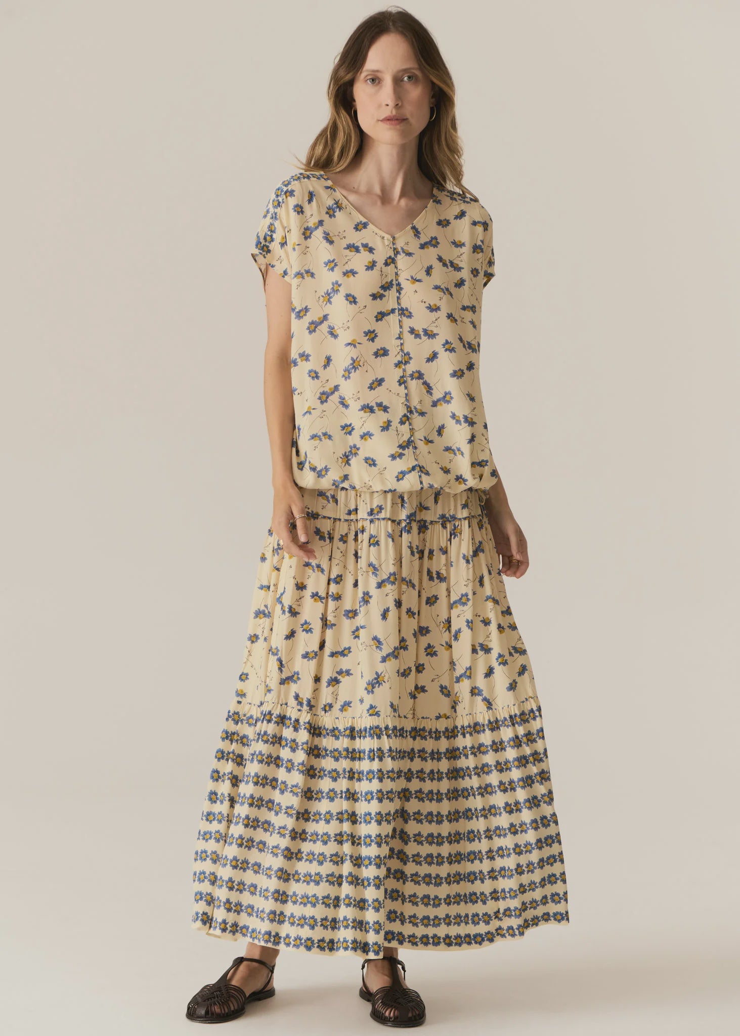 Lienne Tiered Skirt