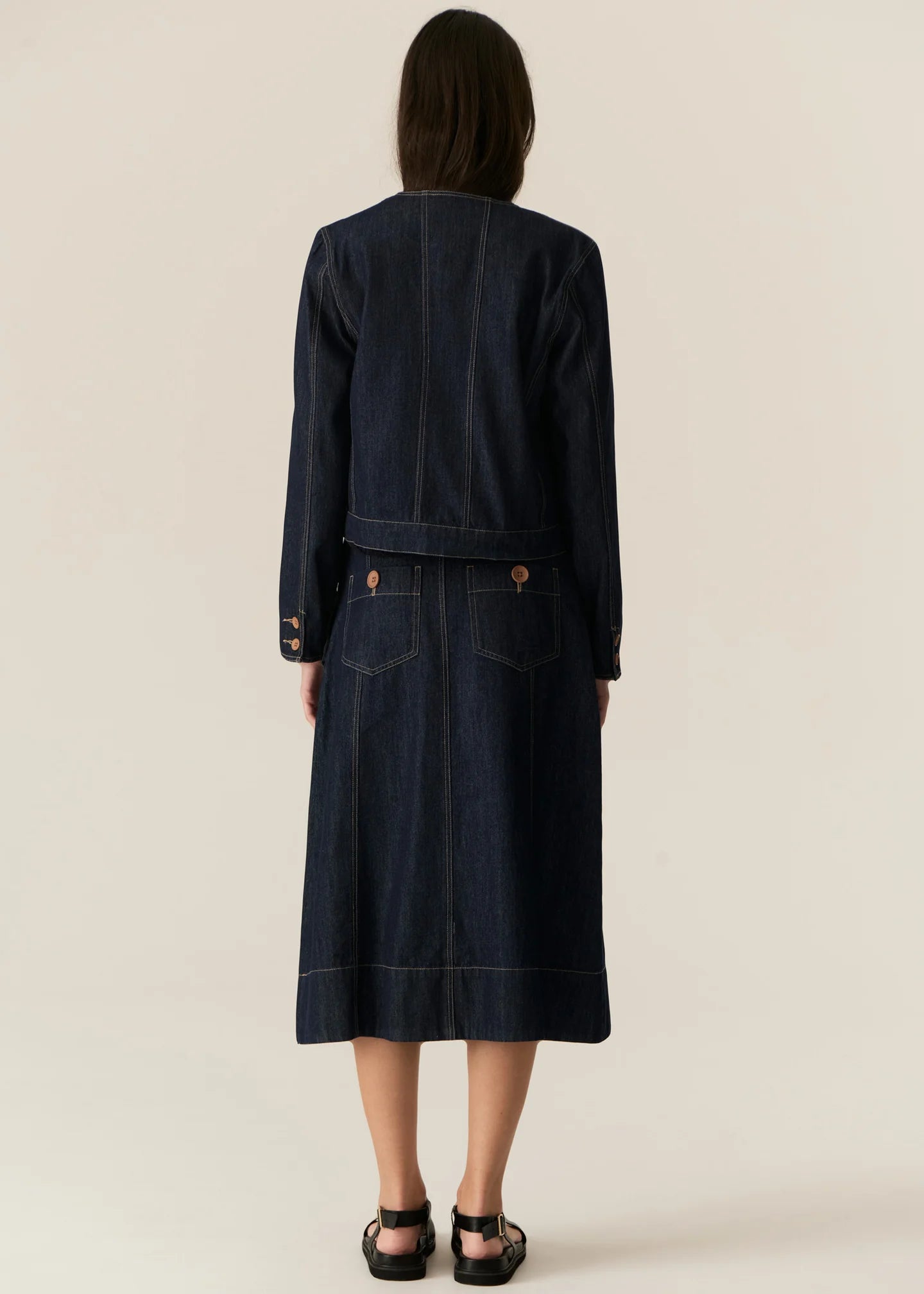 Carsen Jacket Dark Wash