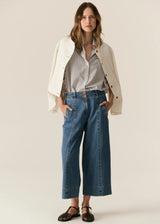 Carsen Crop Pants Light Wash
