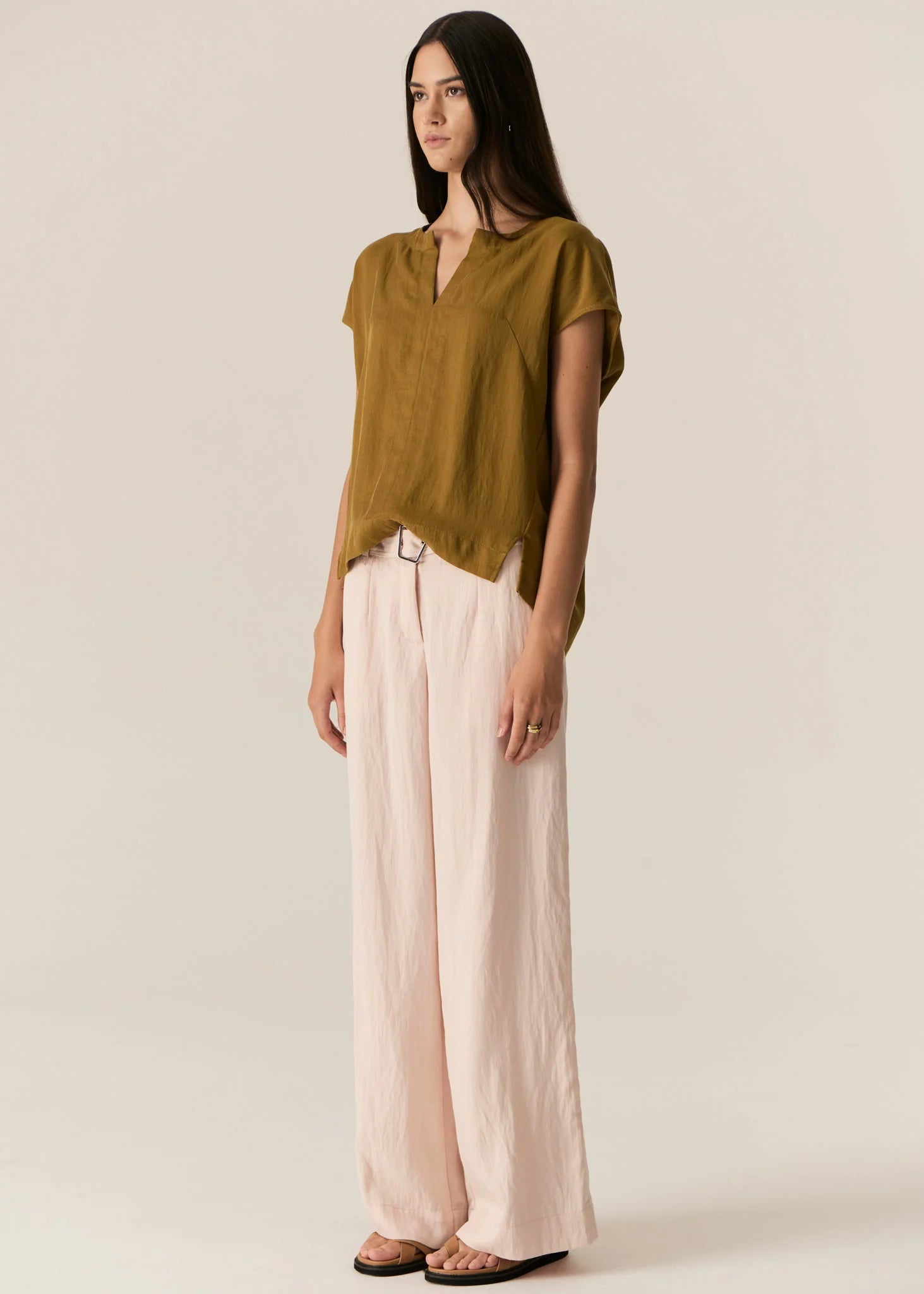 Faire Top Khaki