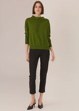 Rowan Drawstring Knit Green