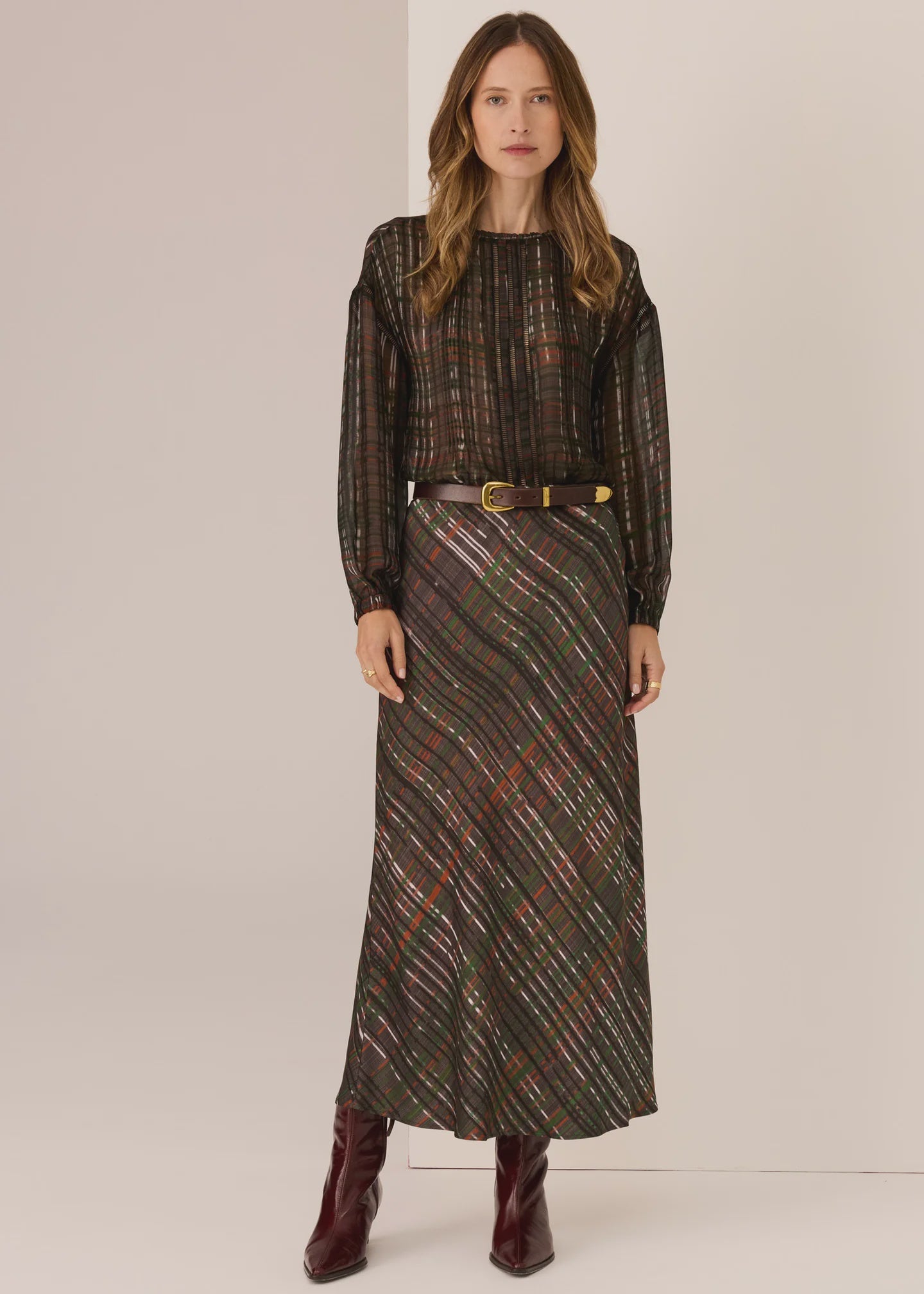 Della Print Top