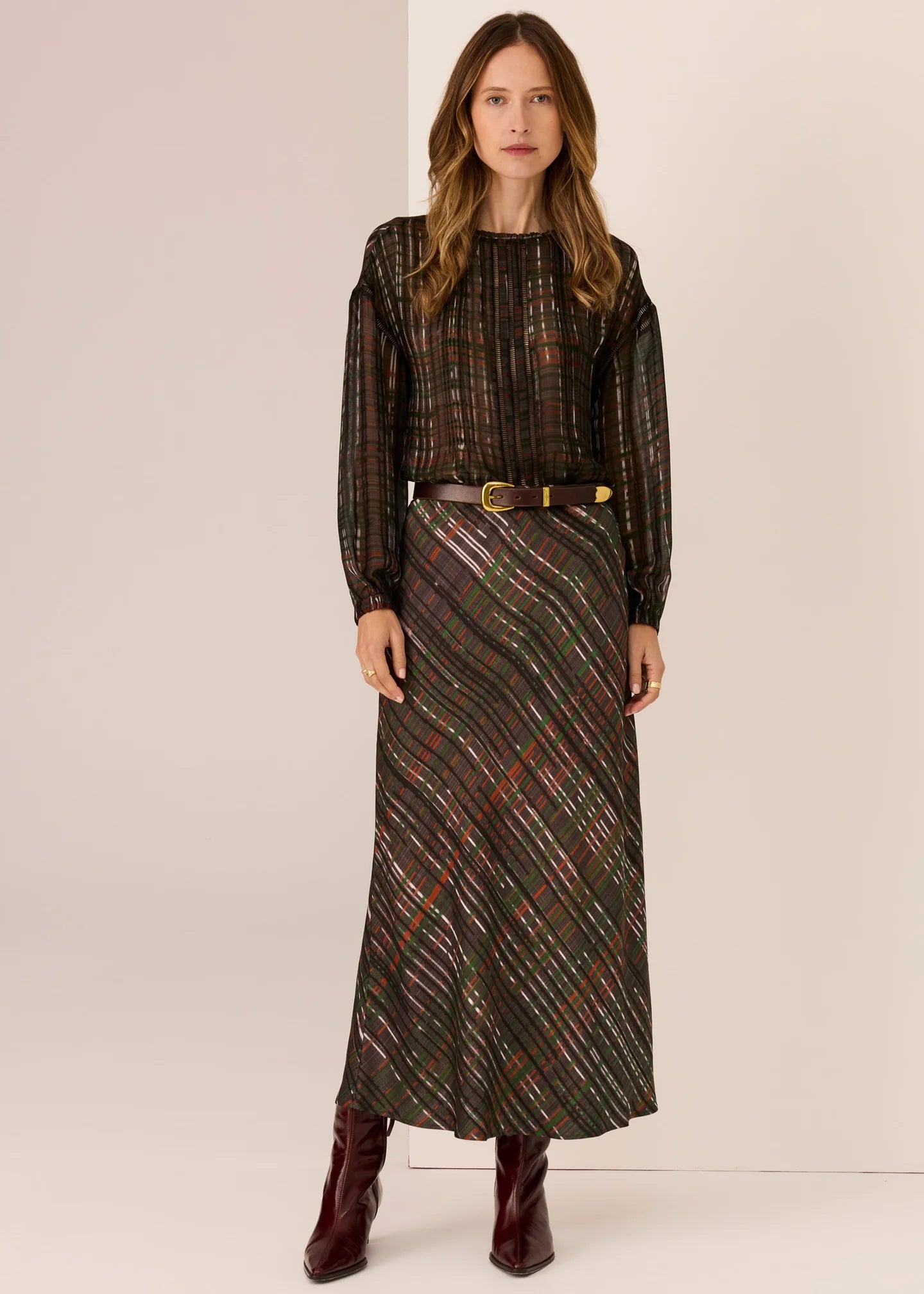 Della Bias Skirt
