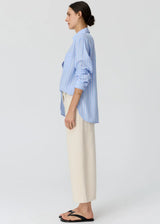 Aubin Shirt Blue/Pink