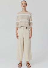 Anise Crop Pant Pebble
