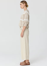 Anise Crop Pant Pebble