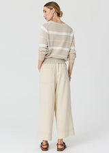 Anise Crop Pant Pebble