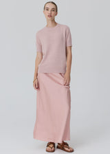Cedar Lurex Knit Top Pink/Rose