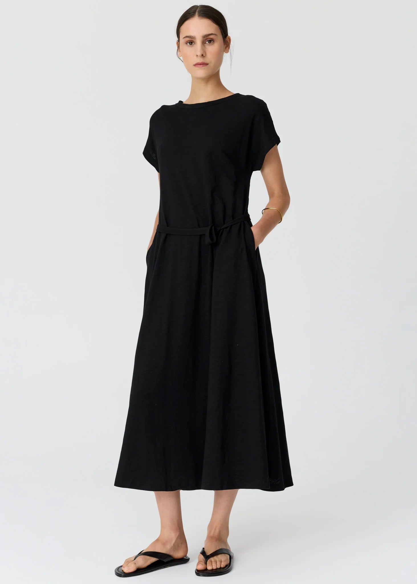 Mast Tee Dress Black