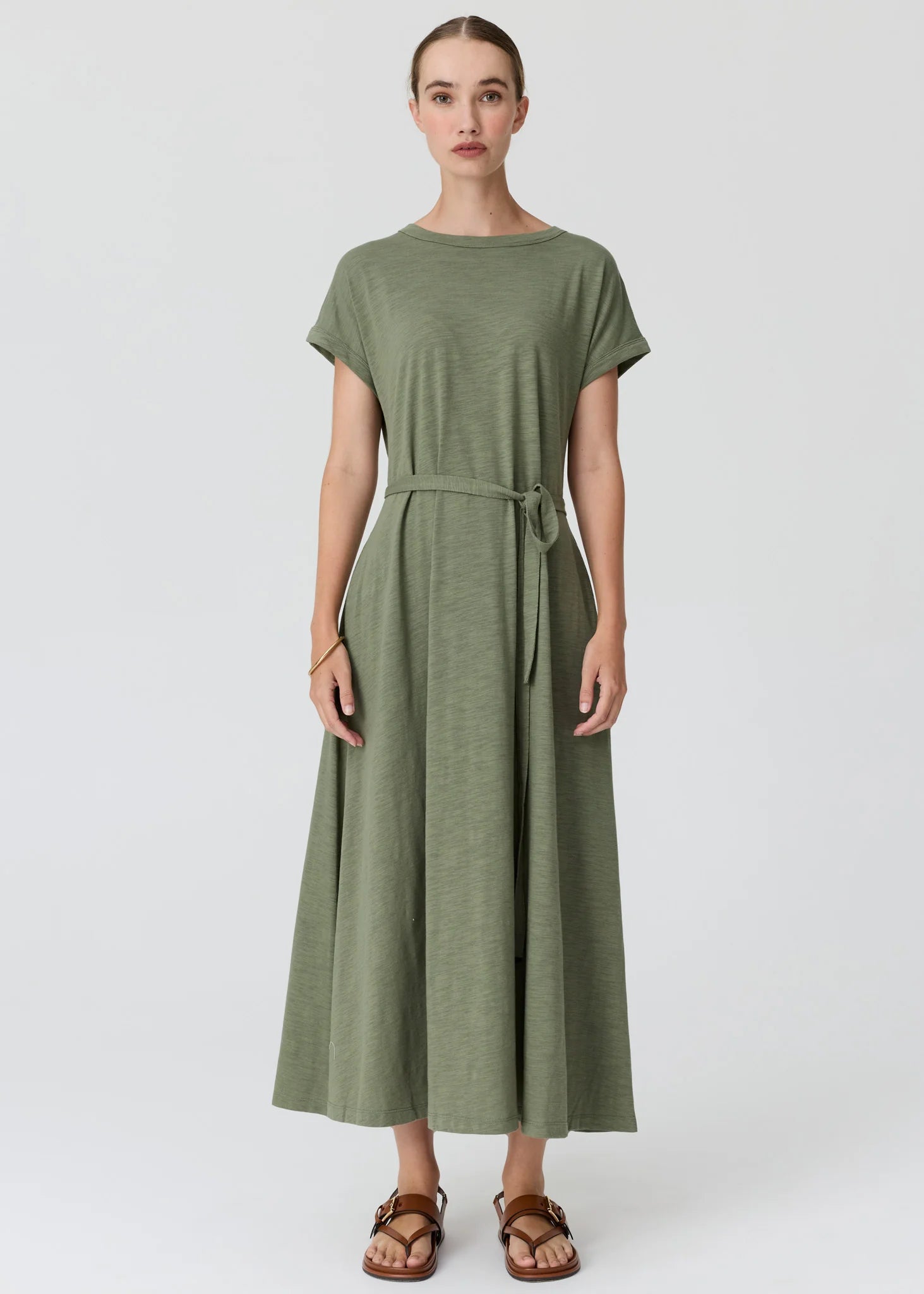Mast Tee Dress Fern
