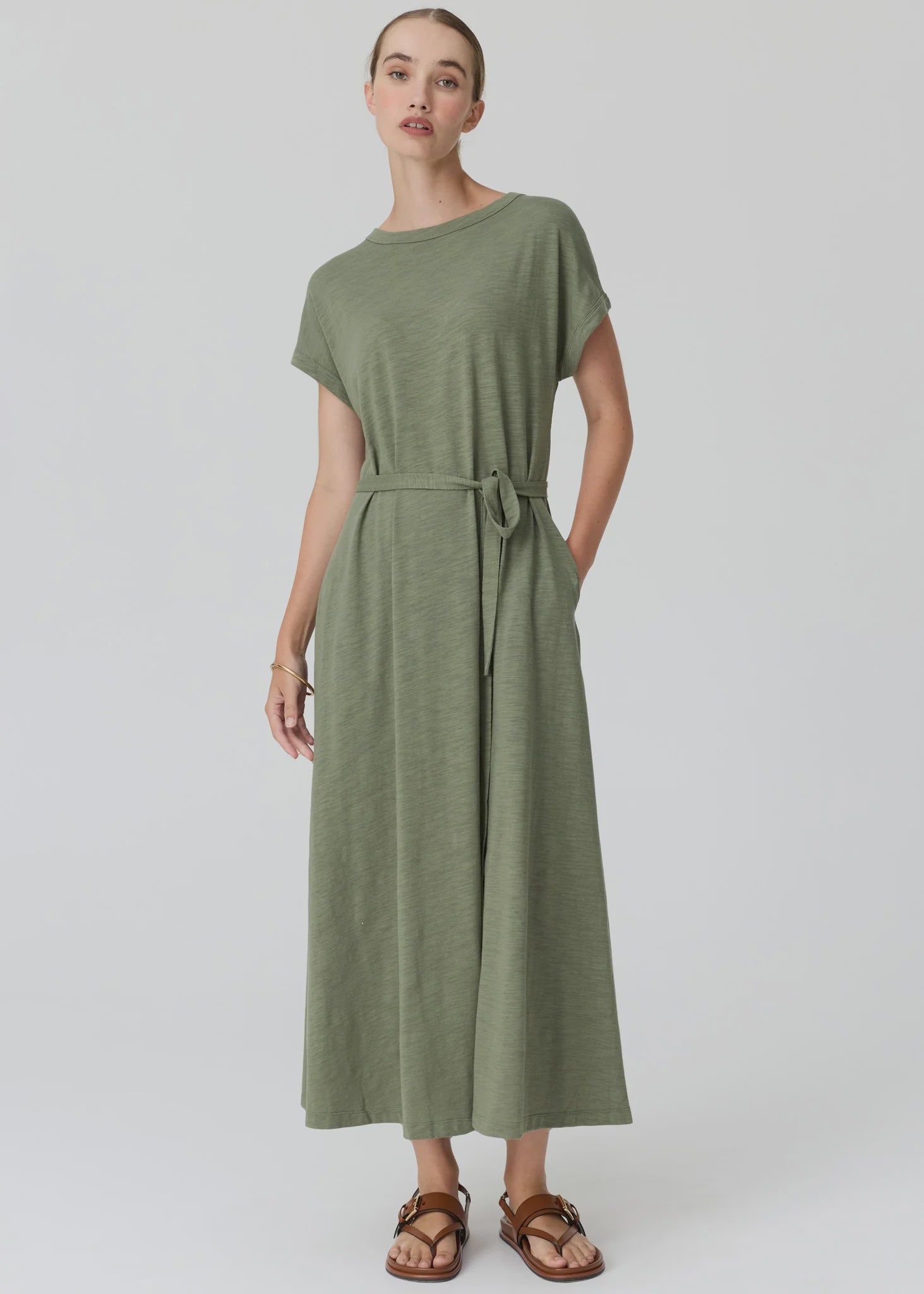 Mast Tee Dress Fern