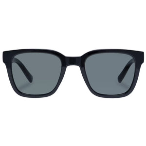 Le Specs Air Heart Sunglasses in Black/Gold