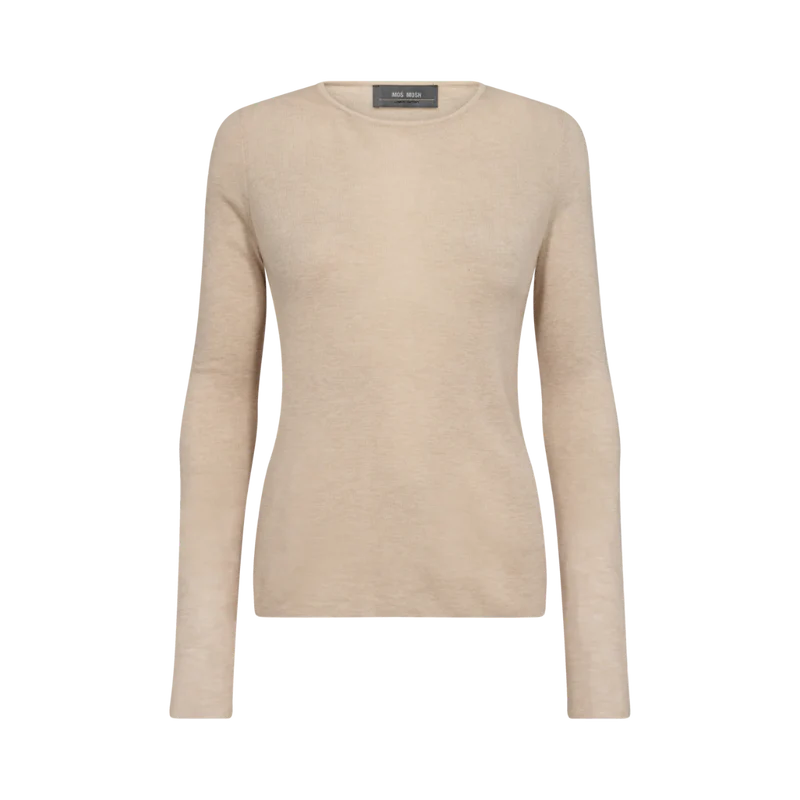 Bouch O  neck Knit Cement