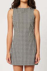 Rollas Shift Dress Gingham