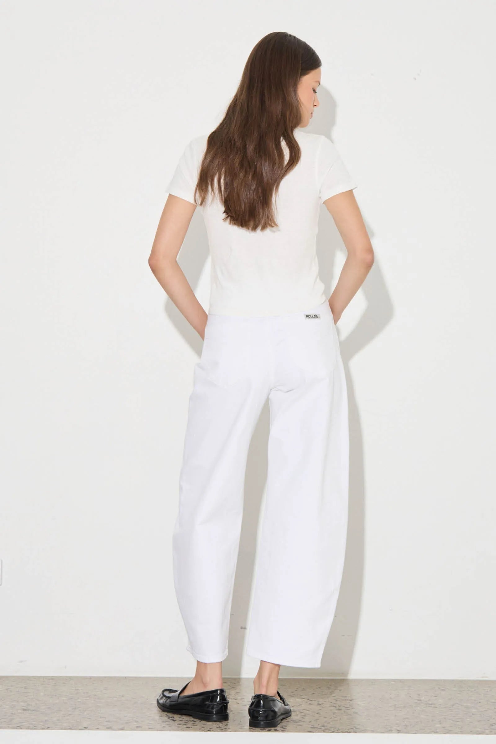 Arc Barrel White Gold