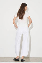 Arc Barrel White Gold