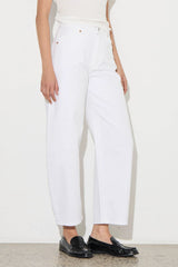 Arc Barrel White Gold