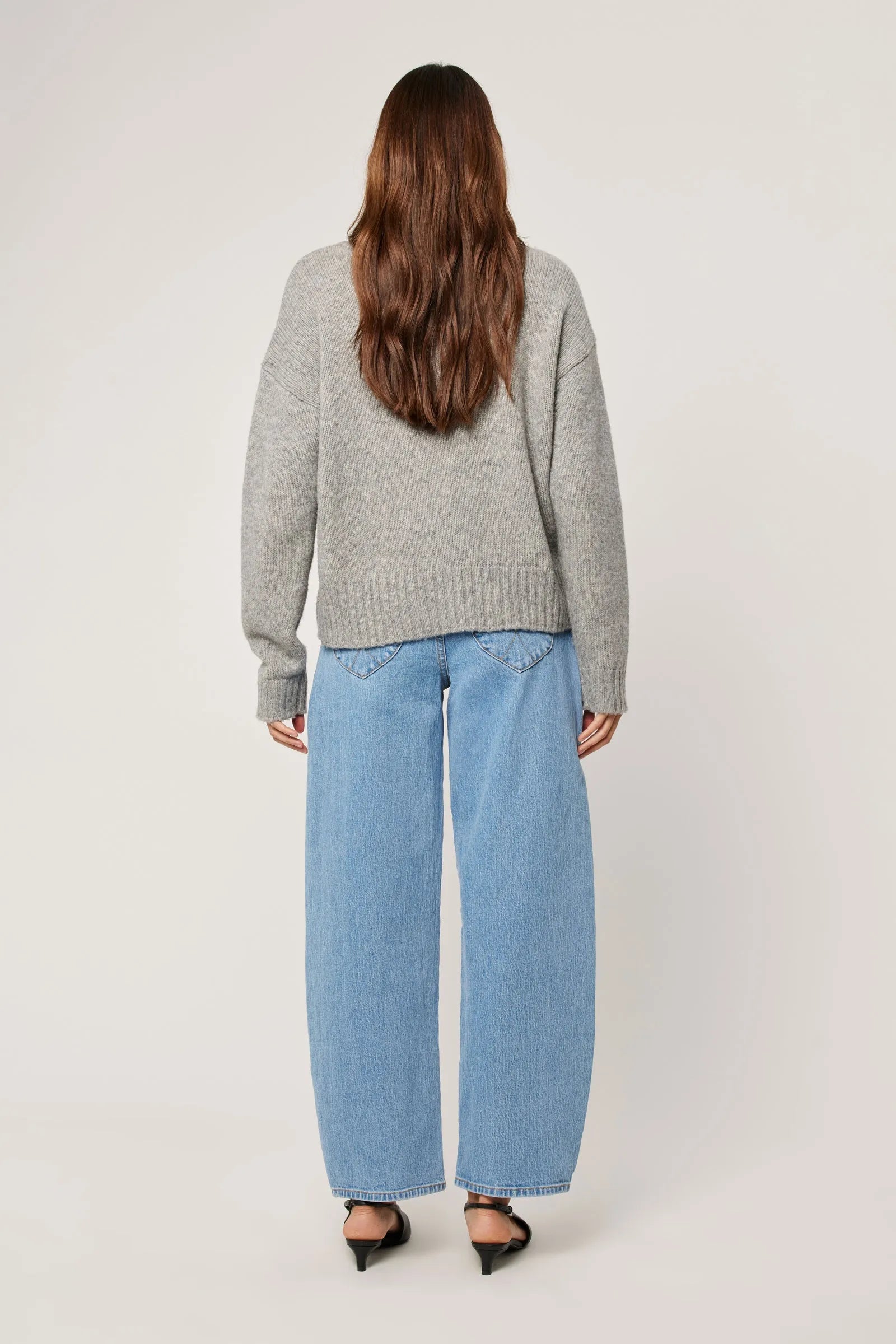 Tomboy Merino Knit Grey Marle