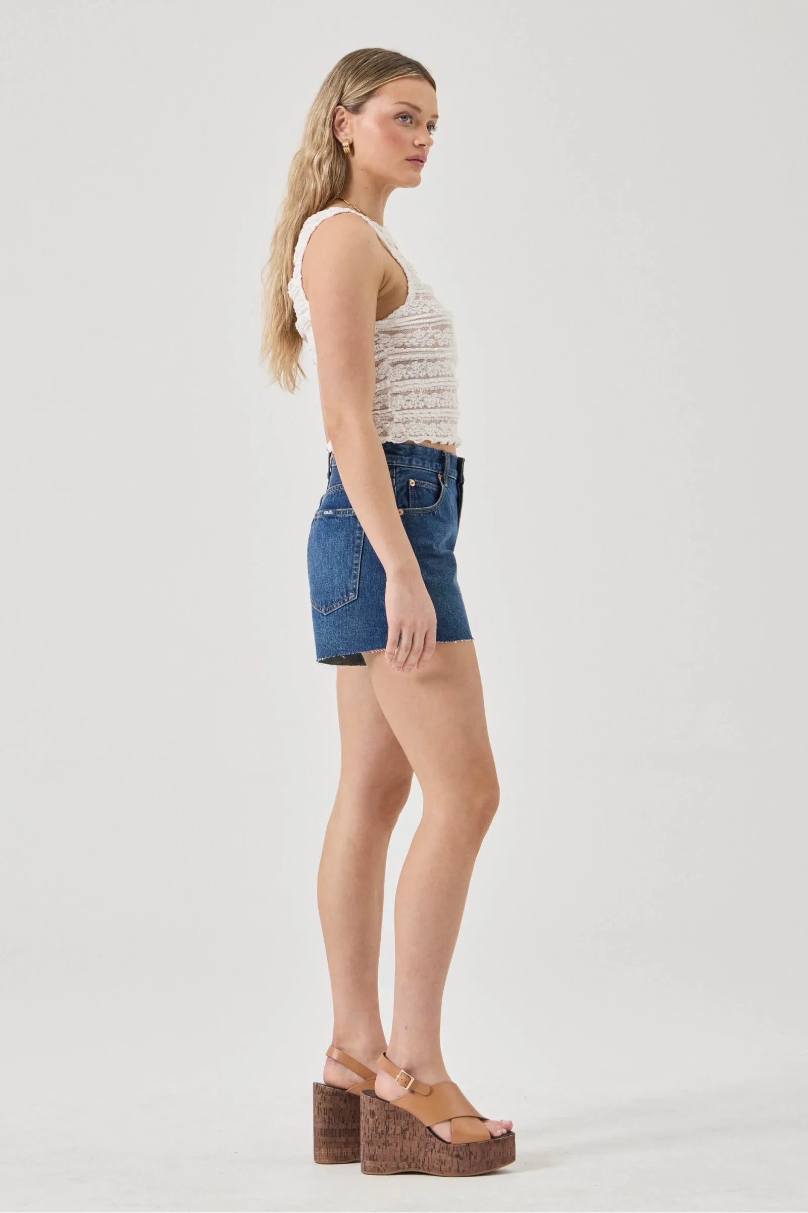 Lou Short Paris Blue