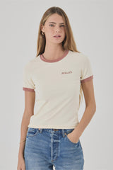 Classic Ringer Tee Petite Logo
