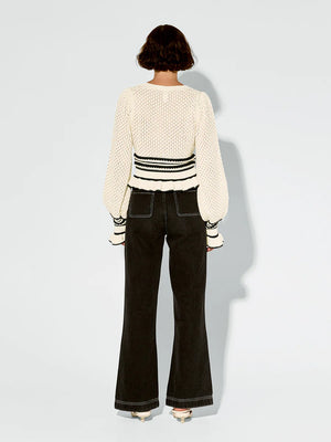 Kivari Rafaela Knit Top Stripe