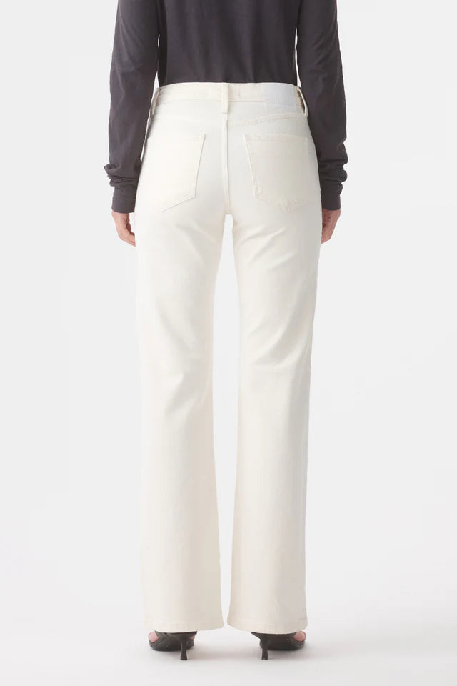 Effie Mid Flare Jean Soft White