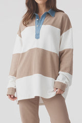 The Marco Polo Mushroom Stripe