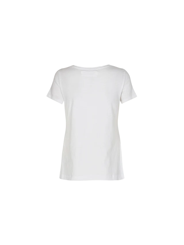 Arden Organic Tee in White