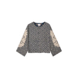 Jaquard Jacket Blue