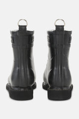 Ilse Jacobsen Rubber Rain Boots Ankle Black