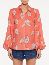 Ezra Blouse Coral