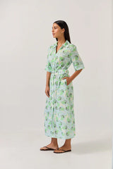 Sunray Dress  Ocean Emerald
