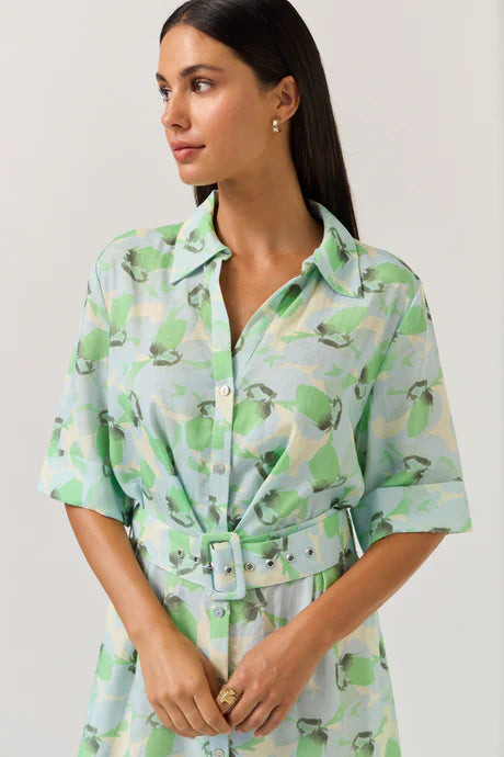 Sunray Dress  Ocean Emerald