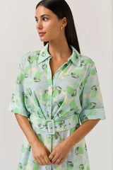 Sunray Dress  Ocean Emerald