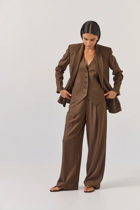 Londline Blazer Bitter Chocolate