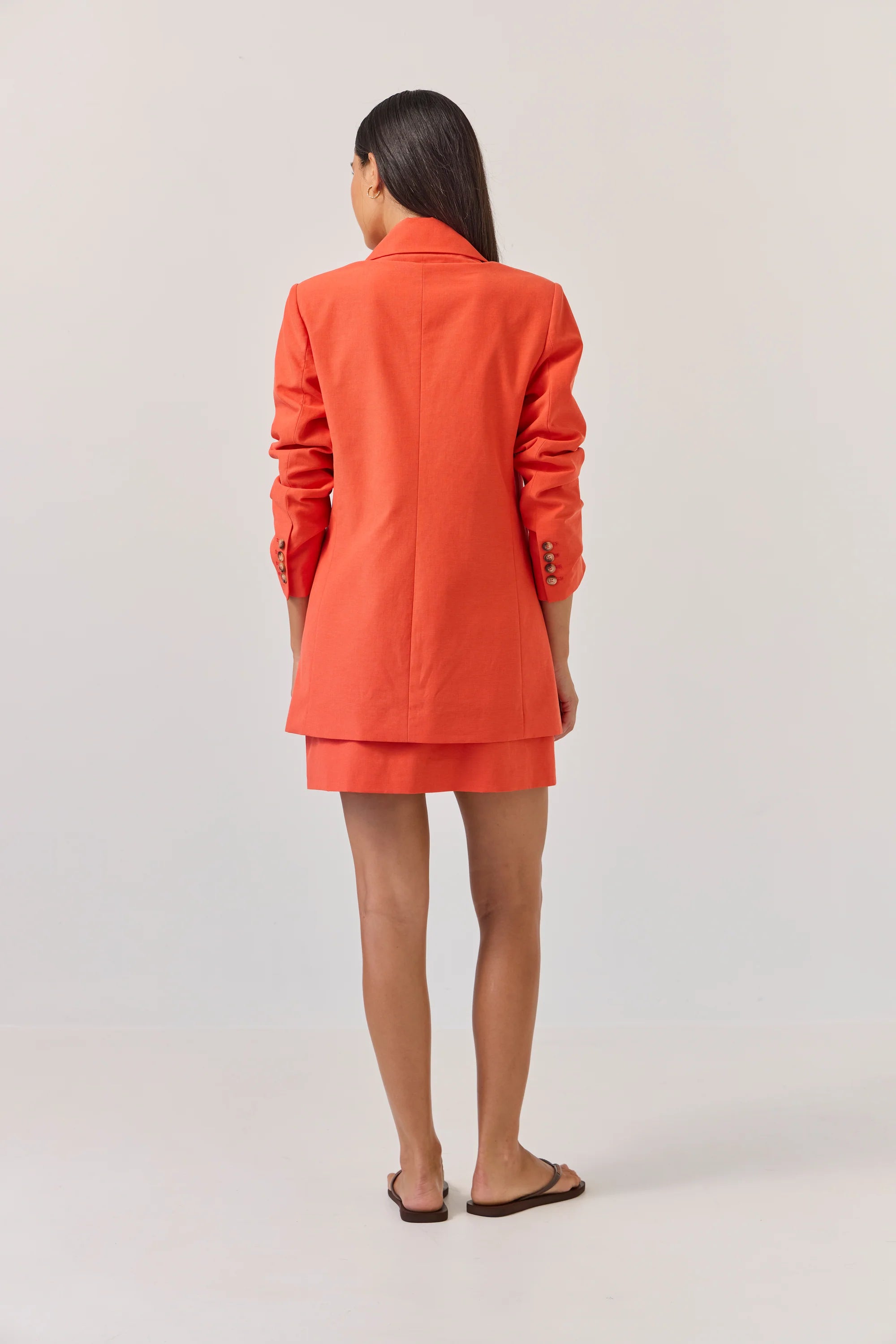 Dove Blazer Tangerine