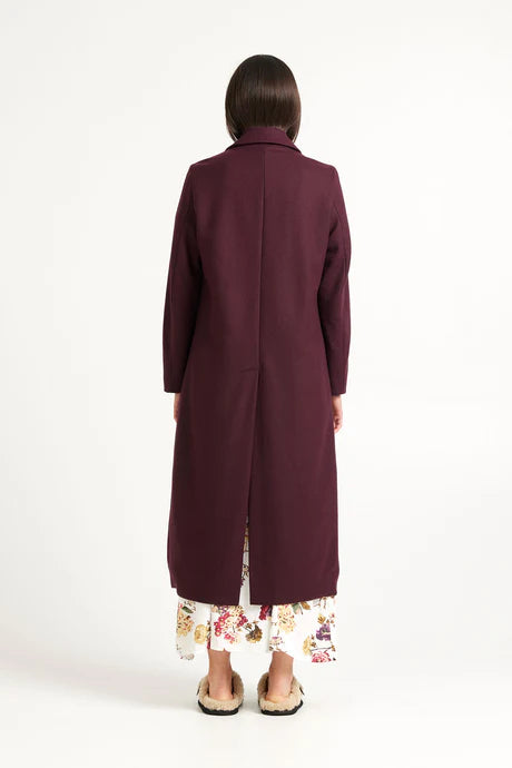 Archer Coat Merlot