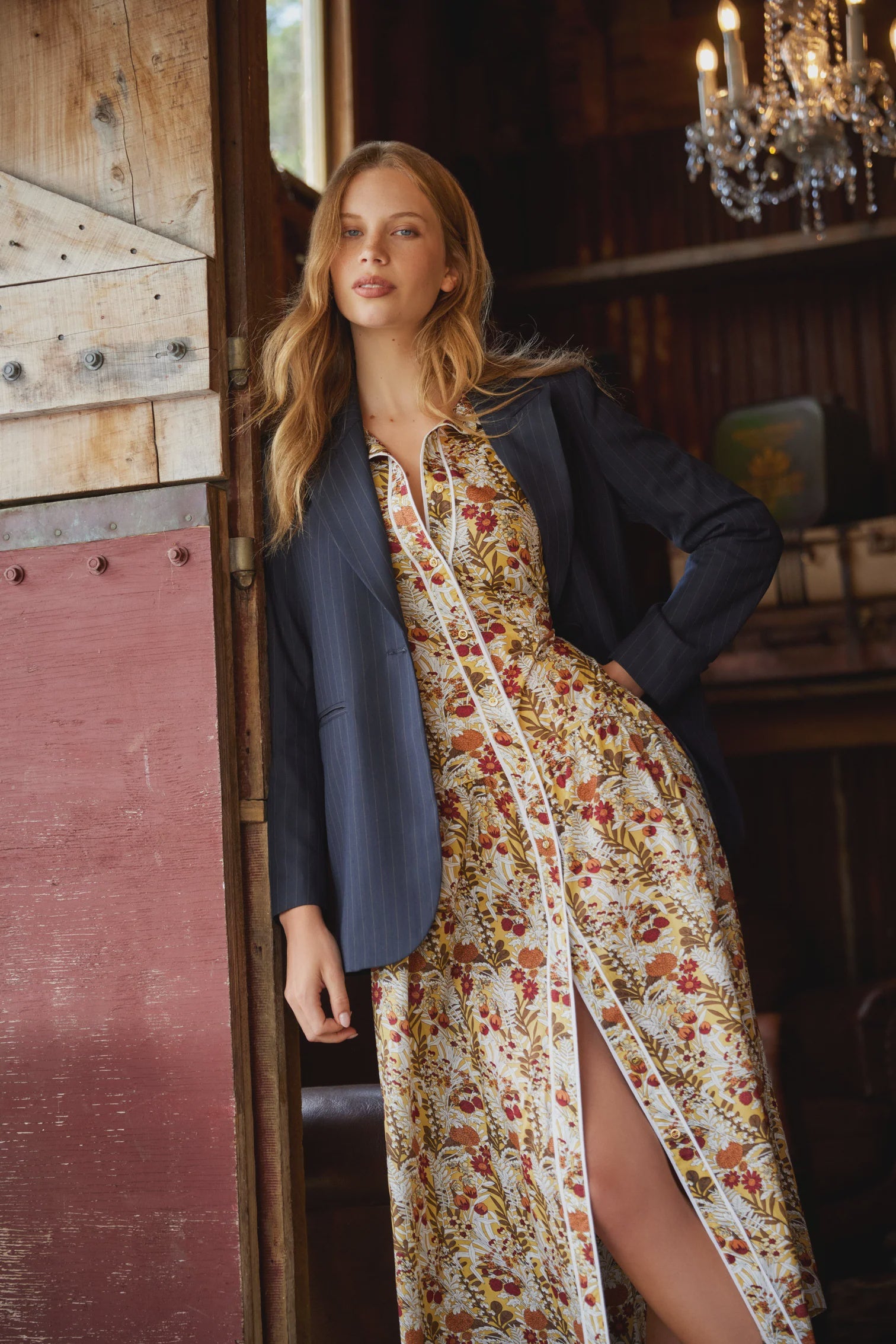 Paris Blazer Pinstripe