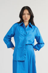 George Shirt  Cobalt Blue