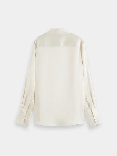 Satin Shirt Off-White